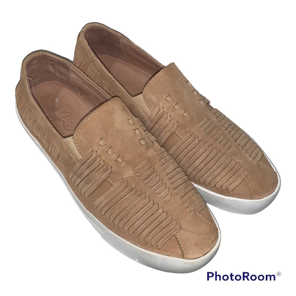 Joie Shoes Joie Huxley Fisherman Suede Sneakers